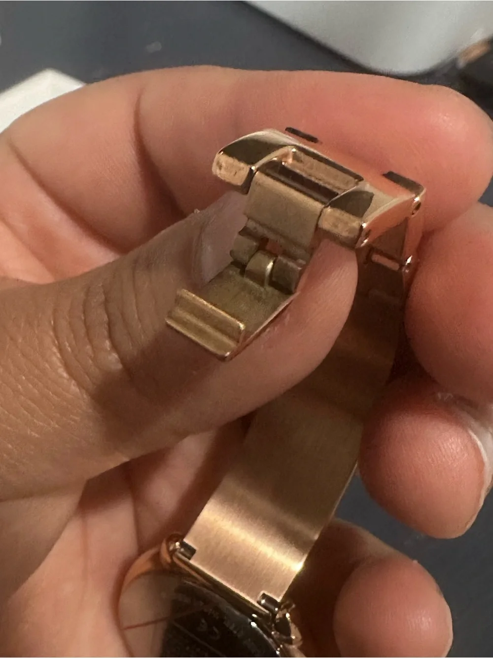 Coach Rose Gold Signature Link Women's Watch - Picture 6 of 7